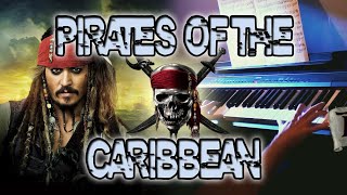 Pirates Of The Caribbean  Hes a Pirate ☠️ Piano Cover   Sheet Music [upl. by Annoel]