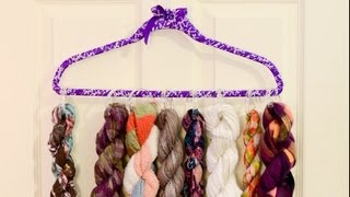 DIY Scarf Organizer for under 5 [upl. by Vaclava]