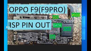 OPPO F9 f9pro isp pin out [upl. by Nishom]