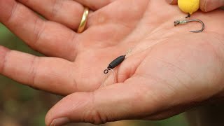 How To Tie The Stiff Hinge Rig  Helicopter Set Up  Carp Fishing Rigs  Single Pop up Fishing [upl. by Suiraj]