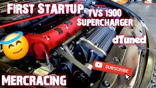 5 Installing Mercracing TVS 1900 Supercharger k20 Honda Civic Si Part 5 [upl. by Ewell542]