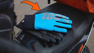 100 Hydromatic Waterproof Brisker Glove Review  RainReady Riding Gear [upl. by Akimehs]