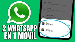 DOS WHATSAPP en el Mismo Telefono de Forma Oficial [upl. by Hope]