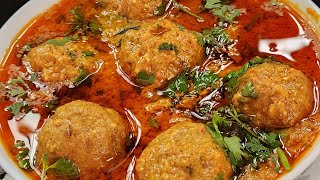 Lajawab Kofte Ka Salan banane ka asan recipe  meat balls recipe 😋 [upl. by Oniratac448]