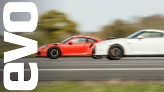 Nissan GTR vs Porsche 911 GT3 RS  which is fastest  evo DRAG BATTLE [upl. by Ap674]