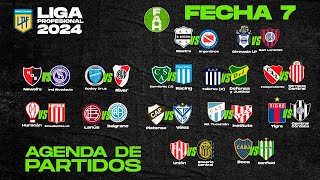 👀 Calendario Fútbol Argentino fecha 7 Lo que Debes Saber de la Próxima Fecha de la Liga Argentina [upl. by Junno]