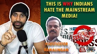 This is WHY Indians HATE The Mainstream Media  JusticeForRamalingam [upl. by Osy203]