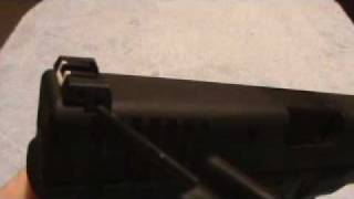 Glock adjustable and standard sights [upl. by Eilyac948]