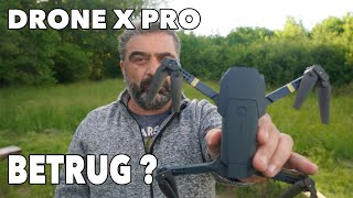 DRONEX PRO TEST  BETRUG  ERSTER FLUG MIT CRASH ☹️ [upl. by Enyamert]