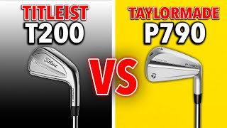 Titleist T200 vs TaylorMade P790 Irons FULL REVIEW [upl. by Sheldon876]