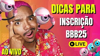 DICA PARA INSCRIÇÃO DO BBB25 [upl. by Nuhsyar]