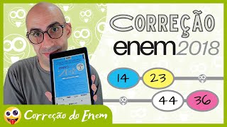 CORREÇÃO DO ENEM Questão 14  Enem 2018  Prova azul ▷ Miss Peru dados relativos à violência [upl. by Sitnalta]