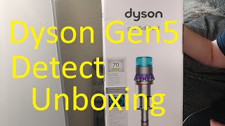 Dyson Gen5 Detect Unboxing [upl. by Llejk]