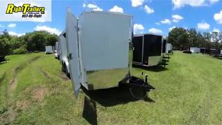 8X16 Continental Cargo Enclosed Cargo Trailer [upl. by Attekram521]