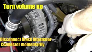 20122015 CamryCorolla Alternator quick noise diagnosis [upl. by Phipps]