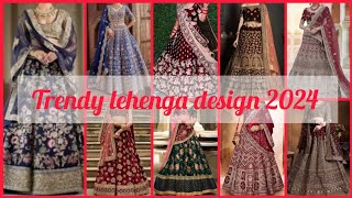 Latest lehenga design 2024 trendy lehenga design lehenga ka design lifewithyasmin lenegadesign [upl. by Josephson103]