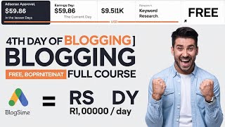 BLOGGING Pro Reveals 4Day Success Blueprint [upl. by Herzog]