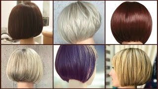 Popular Inverted Bob Haircut Ideas 2022 [upl. by Nehgaem]