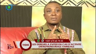 quotLes erreurs à éviter en cas dactivité entrepreneuriale familialequot sur The RDV avec Francis ERET [upl. by Arthur282]