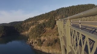 Deception Pass State Park  Driving Around Washington [upl. by Gustie647]