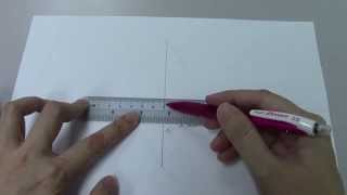 GCE OLevel EMaths How to Construct Perpendicular Bisector [upl. by Ermina428]