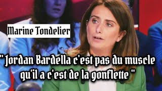 Législatives  Marine Tondelier  Jordan Bardella cest le lhomme le plus média traîner de France [upl. by Krefetz506]