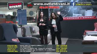 OUTLET DIVANI  Saldi invernali 2024 [upl. by Lonnard]