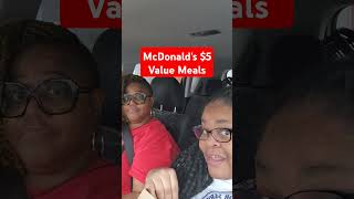 McDonalds 5 Value Meals Food Review  Worth it [upl. by Soulier601]