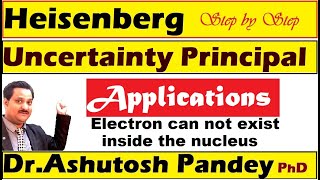 Applications of Heisenberg Uncertainty Principle Prove that Electron can not exist inside nucleus [upl. by Hung954]