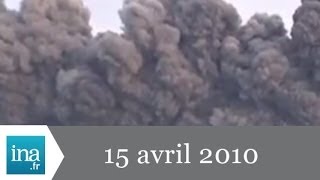 20h France 2 du 15 avril 2010  éruption dEyjafjöll en Islande  Archive INA [upl. by Baillieu731]