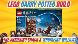 LEGO BUILD  The Shrieking Shack and Whomping Willow 76407  LEGO Harry Potter Build [upl. by Mihalco]