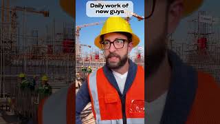 Daily work of new guys adamrose construction engineering workers [upl. by Rifkin]