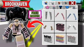 HOW TO GET ARM WARMERS amp LEG WARMERS IN BROOKHAVEN RP 😱💖🤗🥰Free robux roblox [upl. by Anitsirc]