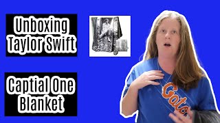 Unboxing Taylor Swift Capital One Blanket [upl. by Sherurd9]