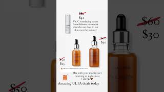 Selftanning drops and Elemis are 50 off today only ultasale selftan skincareover40 SHOP below [upl. by Lewes]