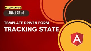 22 Angular 16  Template Driven Form 3  Tracking state of form controls [upl. by Kletter]