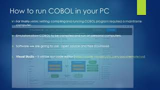 How to setup COBOL in your PC  COBOL  COBOL Tutorial  Run COBOL in computerWindows 10 [upl. by Ovida]