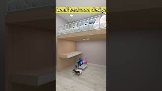 Small bedroom design  small room design  housedesign shorts  Interior design [upl. by Ataner]