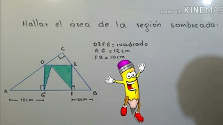 12 Hallar el área de la región sombreada [upl. by Peterman184]