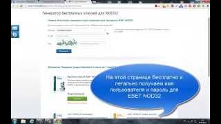 Скачать обновления для Антивируса ESET NOD32 [upl. by Znarf811]