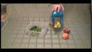 Robotiq Adaptive Gripper Handling Fruits and Vegetables [upl. by Nerro]