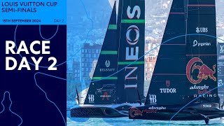 Louis Vuitton Cup  Day 2  SemiFinals  LIVE [upl. by Durant]