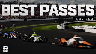 BEST passes and overtakes from 2024 Indy 500  Onboard Camera  INDYCAR [upl. by Nedi910]