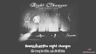 Lyrics  Vietsub  One Direction  Night changes [upl. by Valleau]