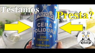 Cera polidora com silicone e carnaúba presta [upl. by Eserahs]