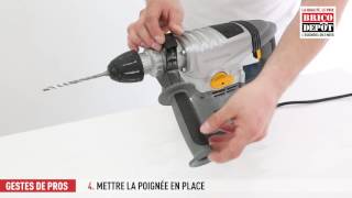 Comment bien utiliser un marteau perforateur [upl. by Leilani]