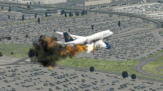 Amazing Pilot Did This To Saved All Passengers On Board XP11 [upl. by Shaya]