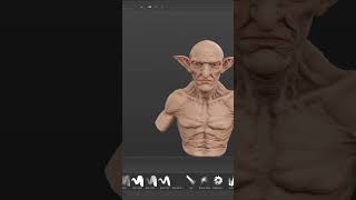 Skin Texture Hand Painted Substance Painter  Part 8 [upl. by Yra]