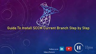 How To Install SCCM CB Step By Step Guide SCCM Part  6 [upl. by Ronald14]