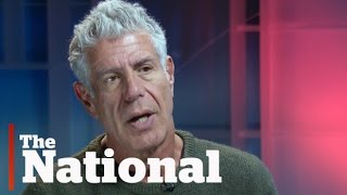 Anthony Bourdain on food travel and politics [upl. by Abdella]